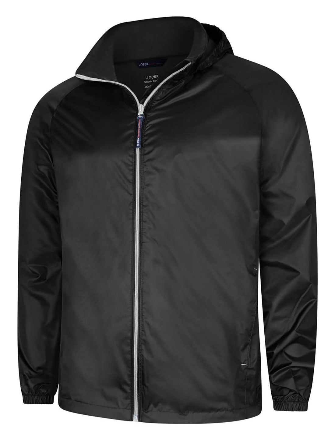 Uneek Active Jacket UC630 - Black Grey - Customisable Jackets