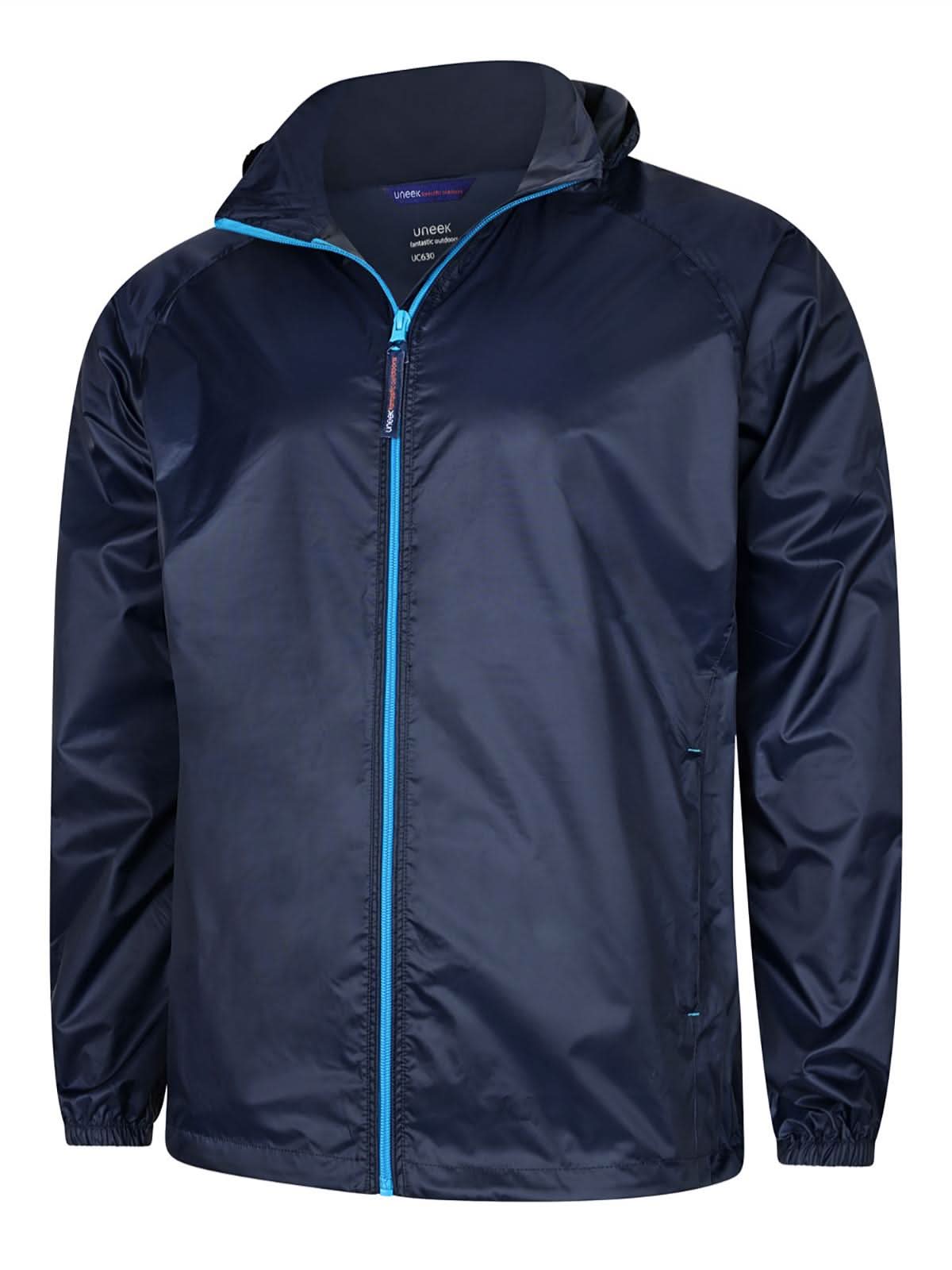 Uneek Active Jacket UC630 - Navy Surf Blue - Customisable Jackets