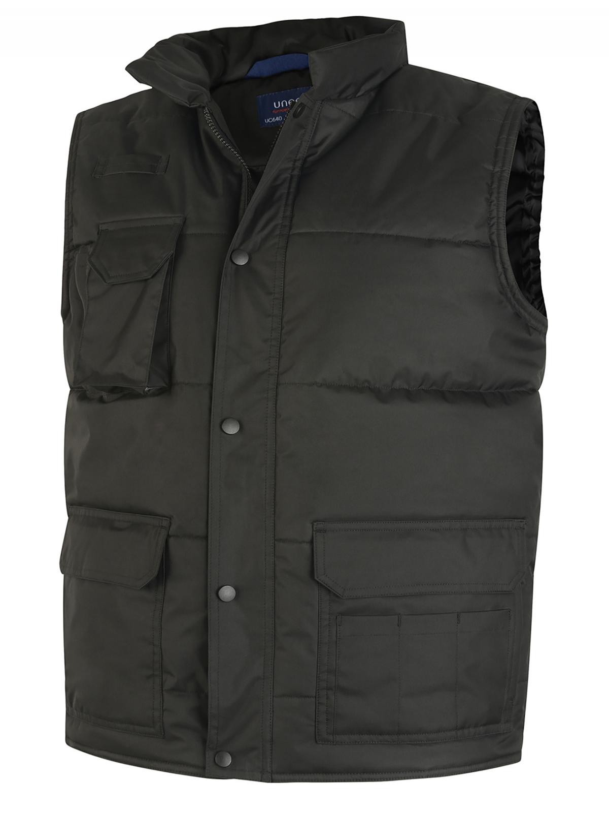 Super Pro Body Warmer - UC640 - Black - Customisable Bodywarmers