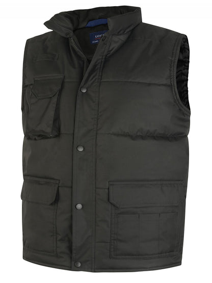 Super Pro Body Warmer - UC640 - Black - Customisable Bodywarmers