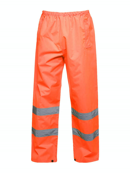 Hi Vis Trouser - UC807 - Orange - Customisable Hi-Vis Trousers