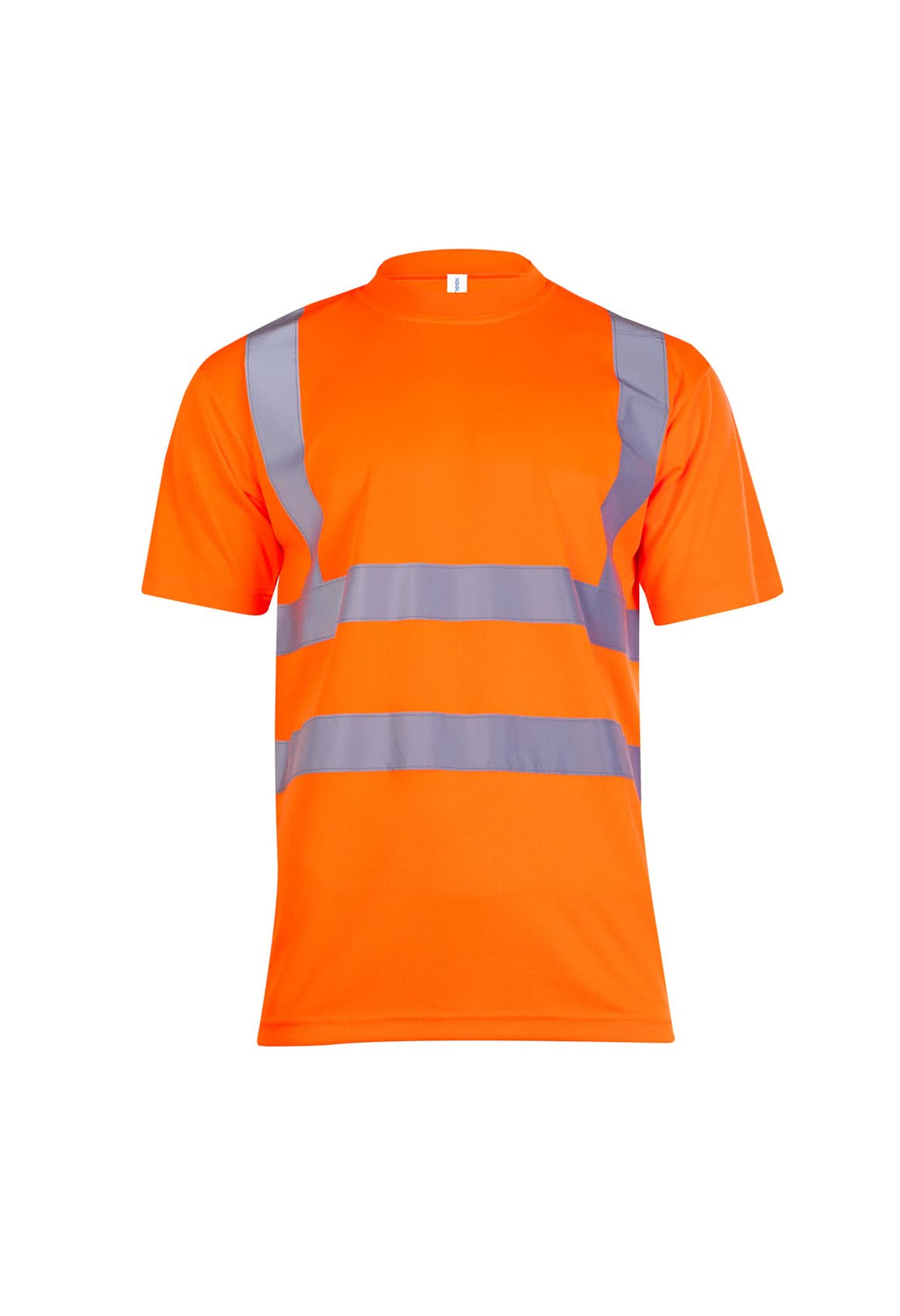 Uneek Hi Vis Short Sleeve T Shirt 810 - Orange - Customisable Hi-Vis T-Shirts