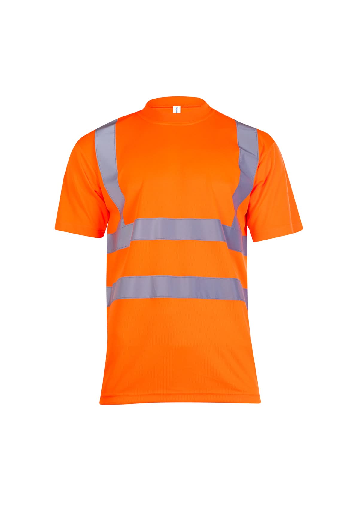 Uneek Hi Vis Short Sleeve T Shirt 810 - Orange - Customisable Hi-Vis T-Shirts