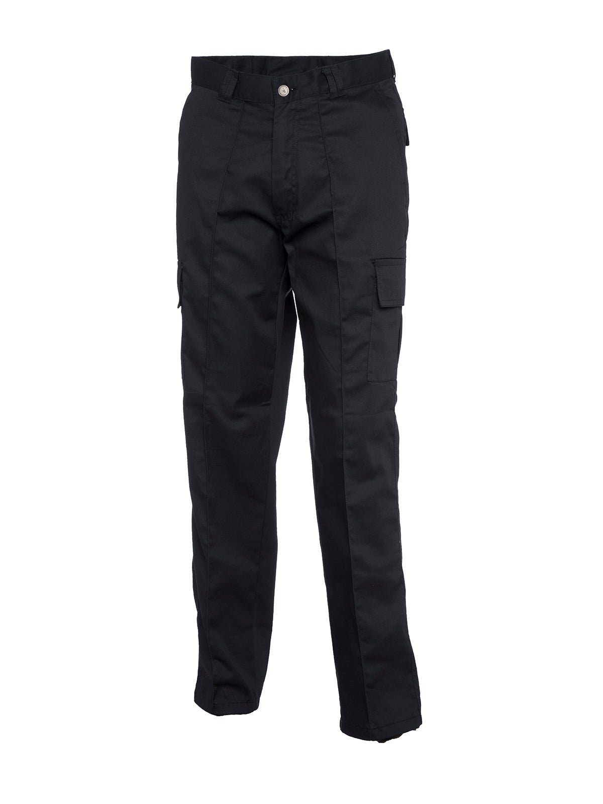 Cargo Trouser Long - UC902L - Black - Customisable Trousers