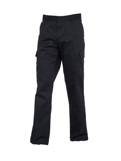 Ladies Cargo Trousers - UC905 - Black - Customisable Trousers