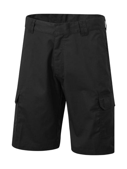 Uneek Mens Cargo Shorts UC907 - Black - Customisable Shorts