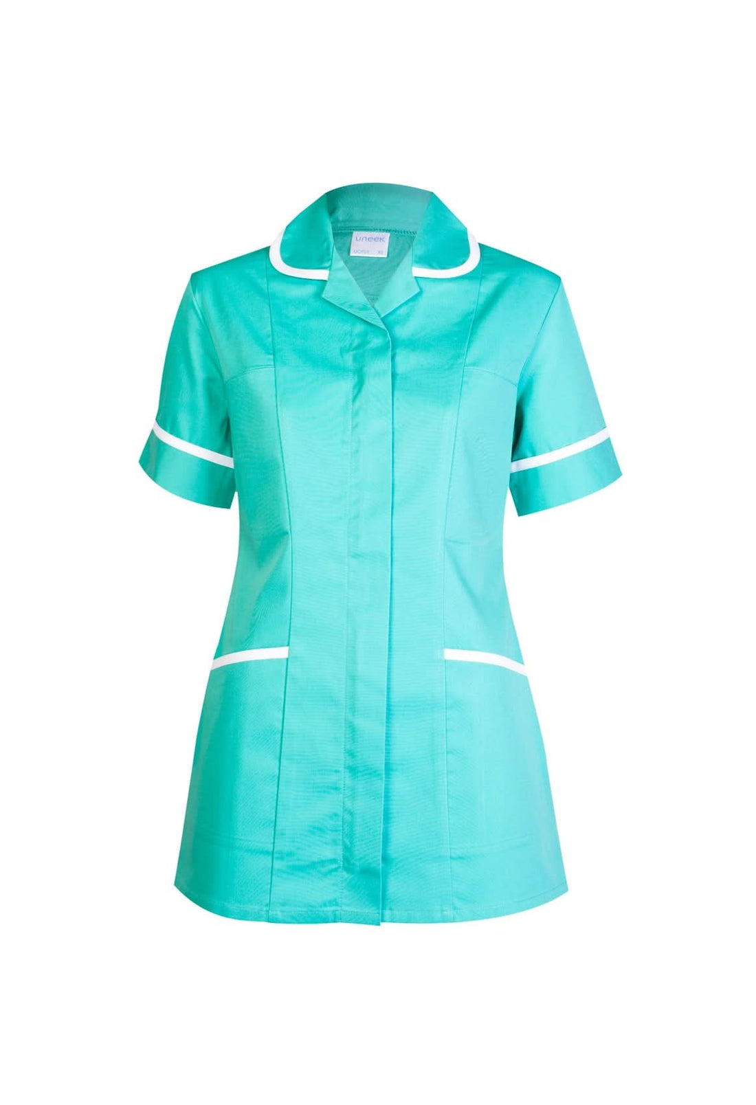 Uneek Ladies Heavyweight Tunic UC923 - Aqua - Customisable Tunic