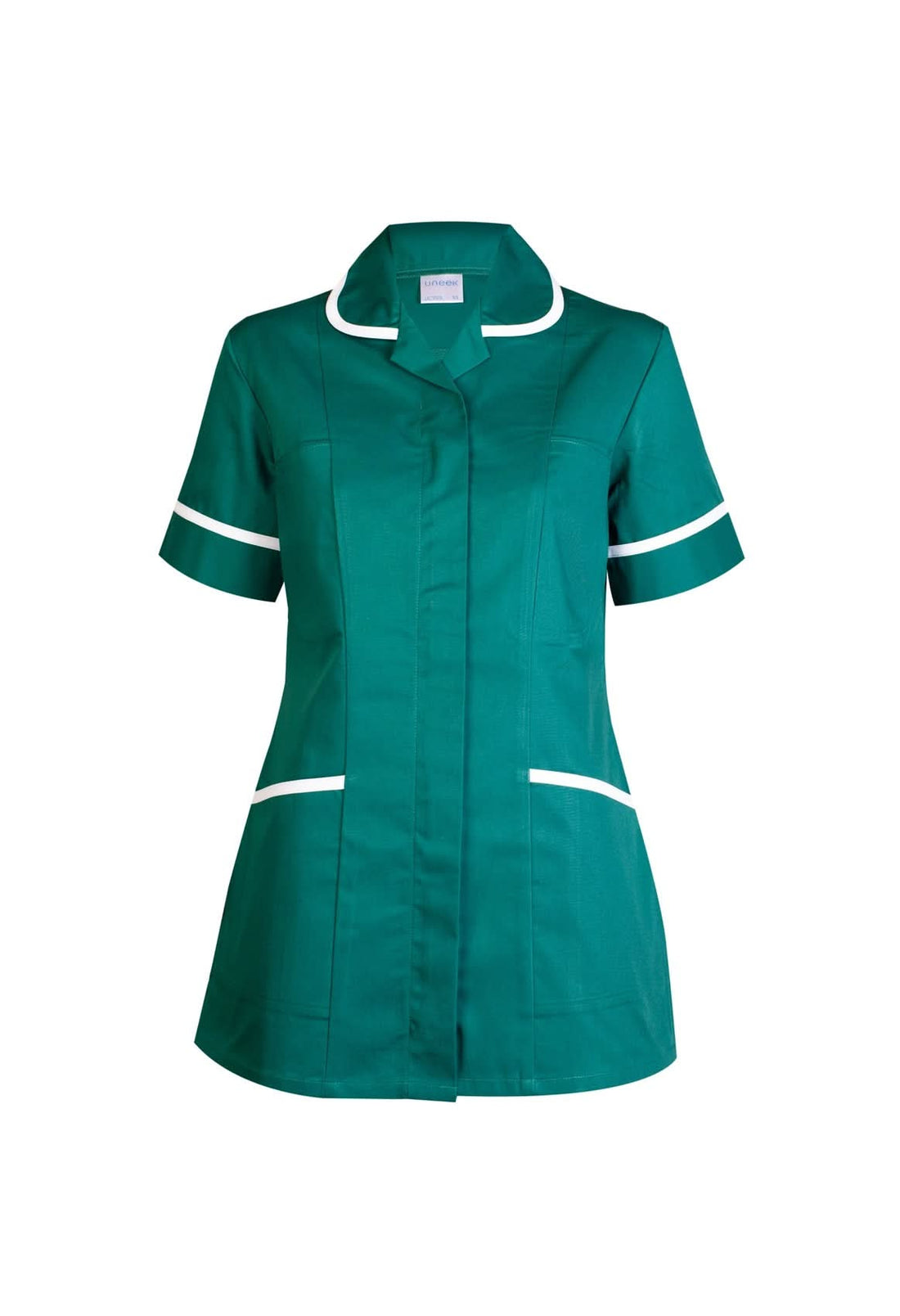 Uneek Ladies Heavyweight Tunic UC923 - Bottle Green - Customisable Tunic