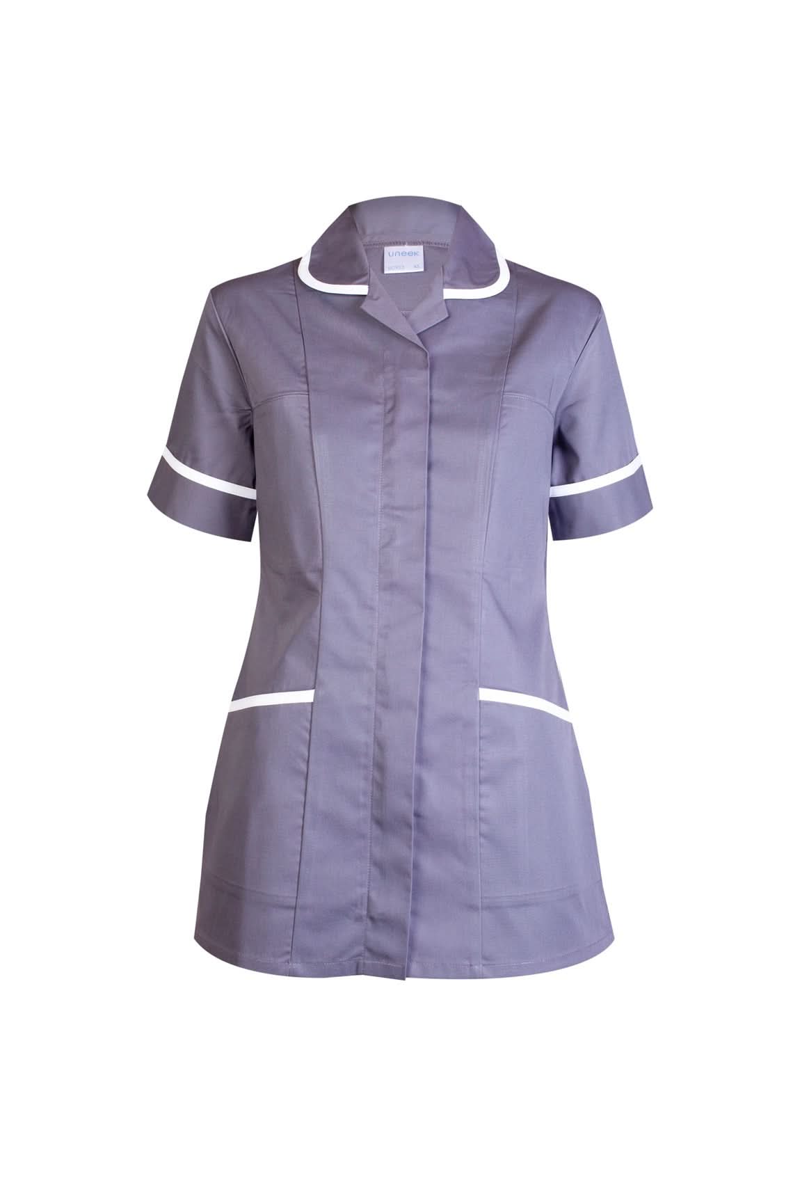 Uneek Ladies Heavyweight Tunic UC923 - Convoy Grey - Customisable Tunic