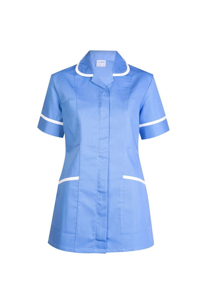 Uneek Ladies Heavyweight Tunic UC923 - Hospital Blue - Customisable Tunic
