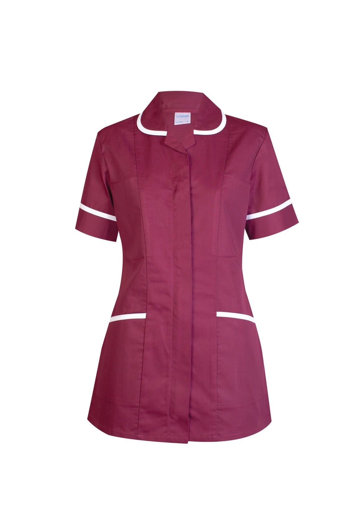 Ladies Heavyweight Tunic - UC923 - Maroon - Customisable Tunic