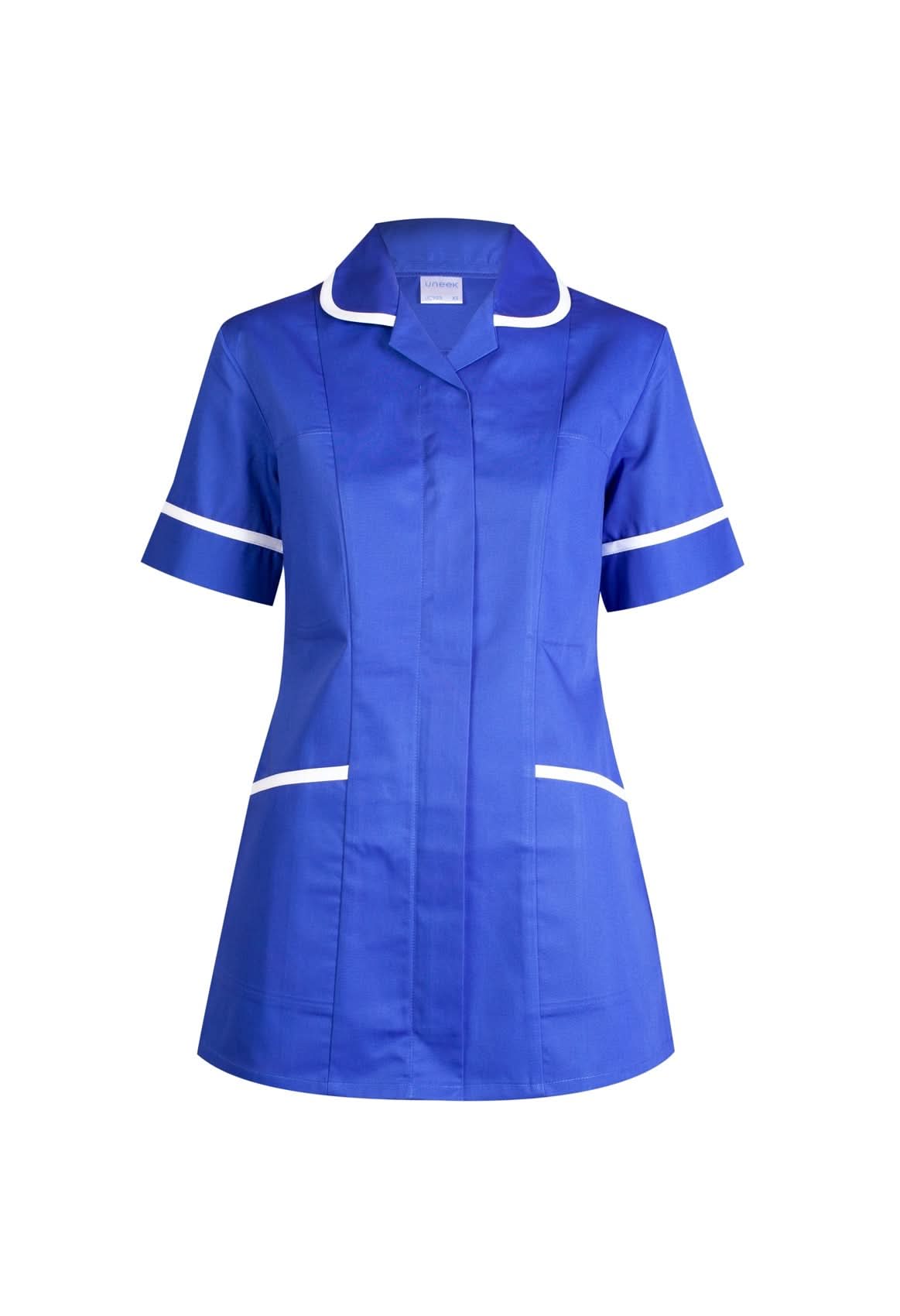 Uneek Ladies Heavyweight Tunic UC923 - Royal - Customisable Tunic