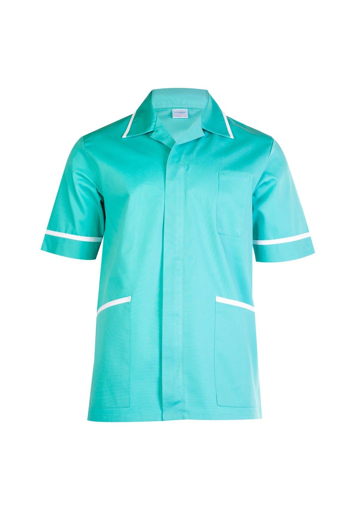 Mens Heavyweight Tunic - UC924 - Aqua - Customisable Tunic