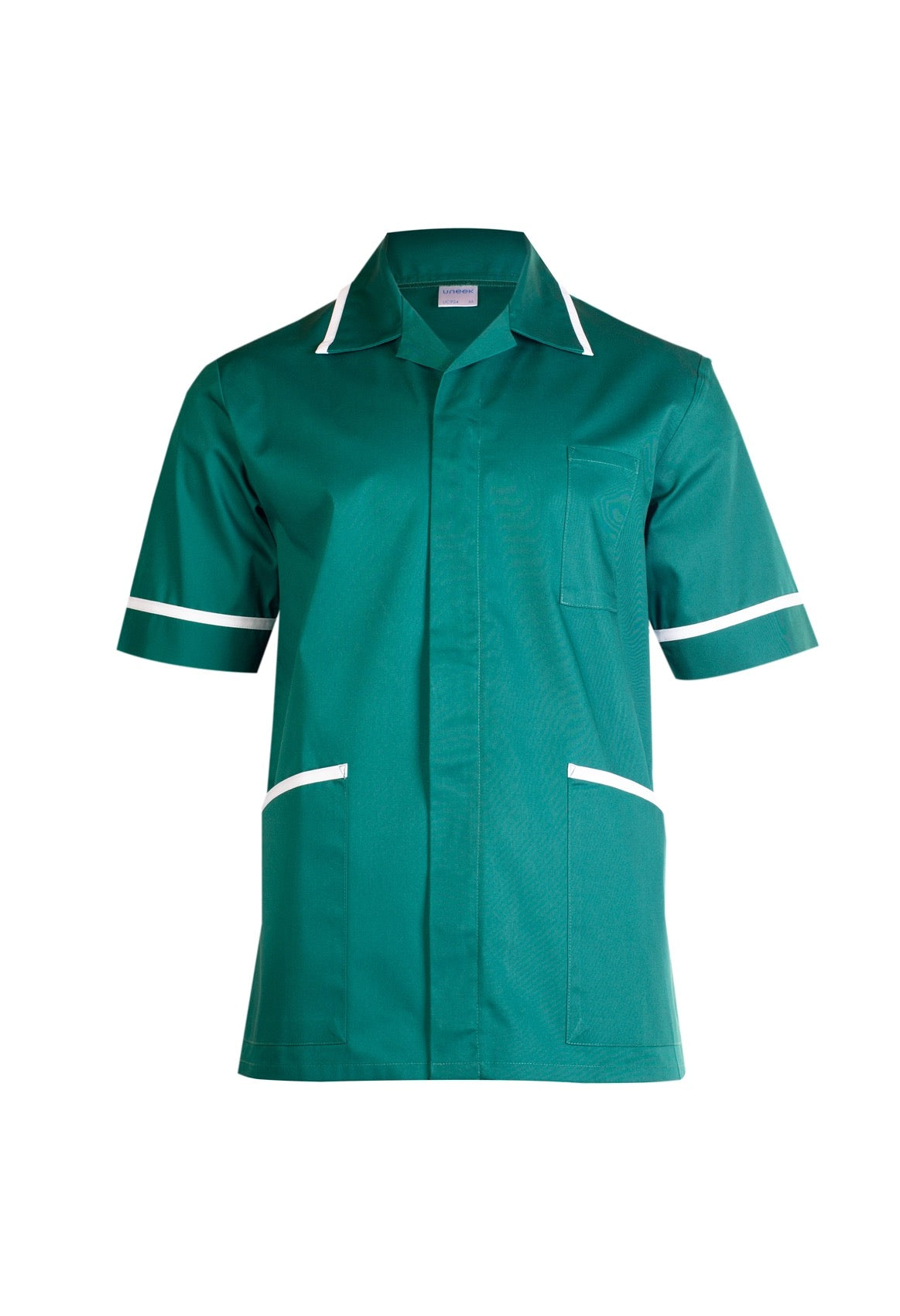 Mens Heavyweight Tunic - UC924 - Bottle Green - Customisable Tunic