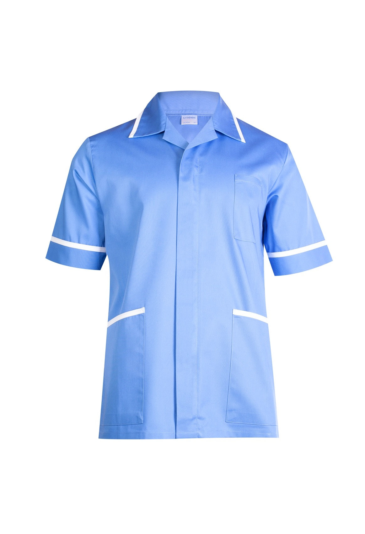 Mens Heavyweight Tunic - UC924 - Hospital Blue - Customisable Tunic
