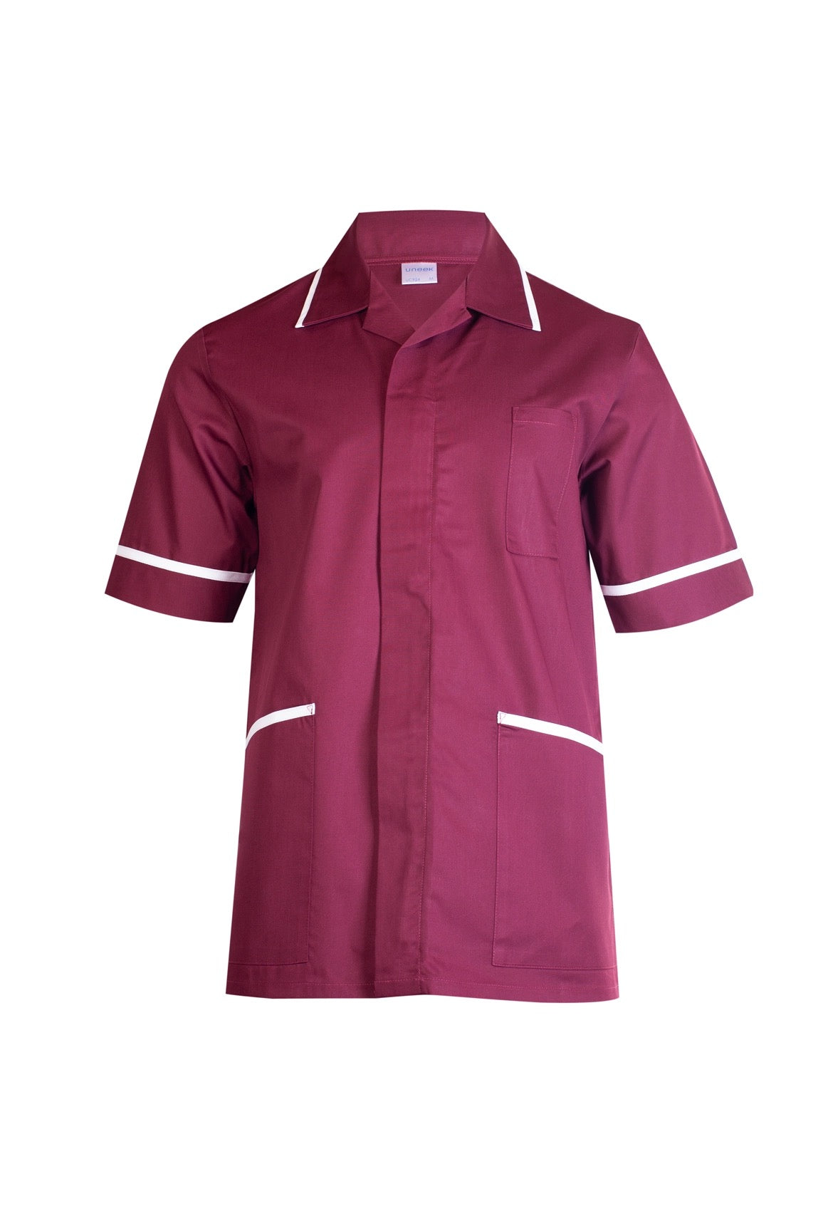 Mens Heavyweight Tunic - UC924 - Maroon - Customisable Tunic