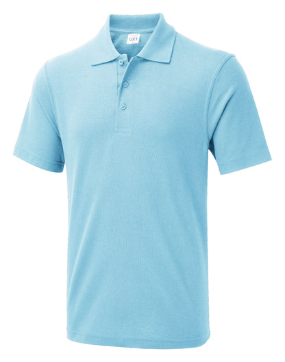 The UX Polo - UX1 - Sky - Customisable Polos