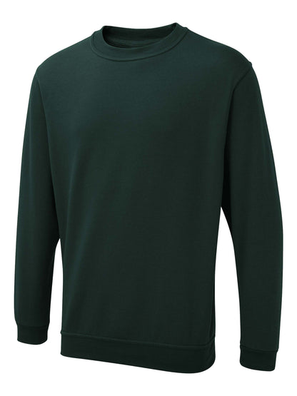 The UX Sweatshirt - UX3 - Bottle Green - Customisable Sweatshirts