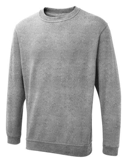 The UX Sweatshirt - UX3 - Heather Grey - Customisable Sweatshirts