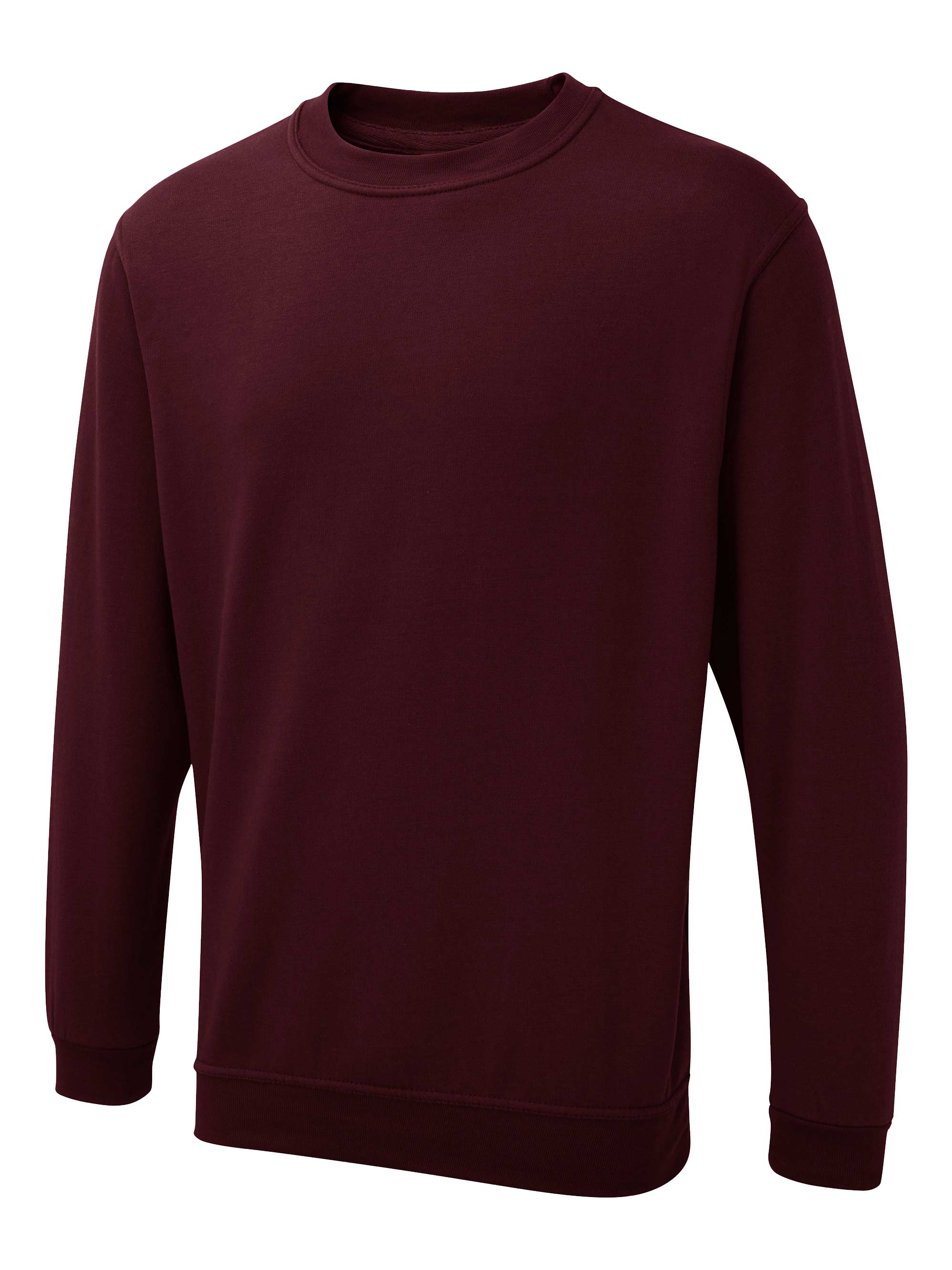 The UX Sweatshirt - UX3 - Maroon - Customisable Sweatshirts