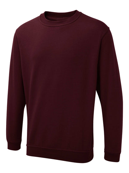 The UX Sweatshirt - UX3 - Maroon - Customisable Sweatshirts