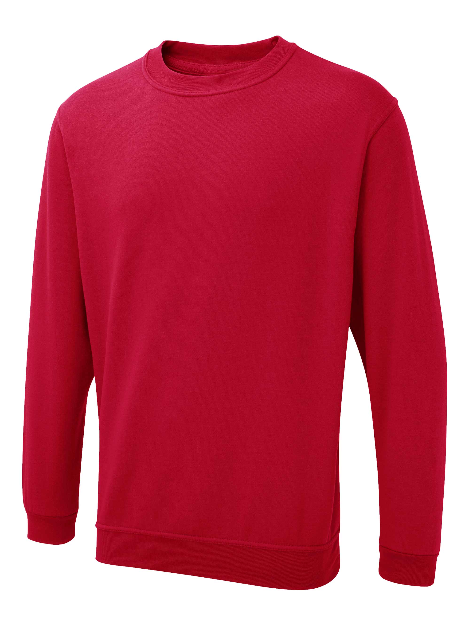 The UX Sweatshirt - UX3 - Red - Customisable Sweatshirts