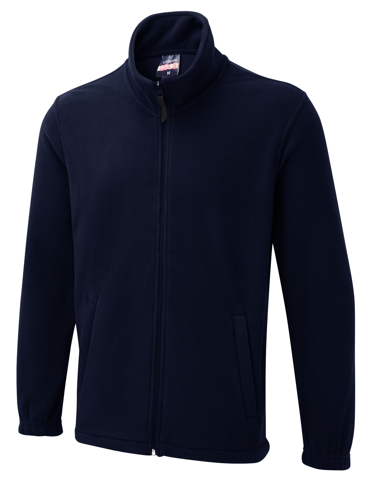 The UX Full Zip Fleece - UX5 - Navy - Customisable Jacket