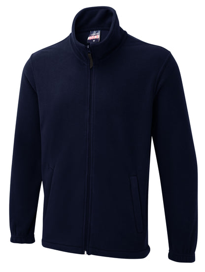 The UX Full Zip Fleece - UX5 - Navy - Customisable Jacket