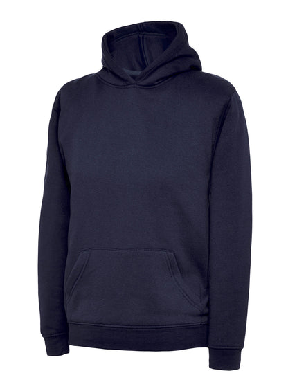 The UX Children’s Hooded Sweatshirt - UX8 - Navy - Customisable Sweatshirts