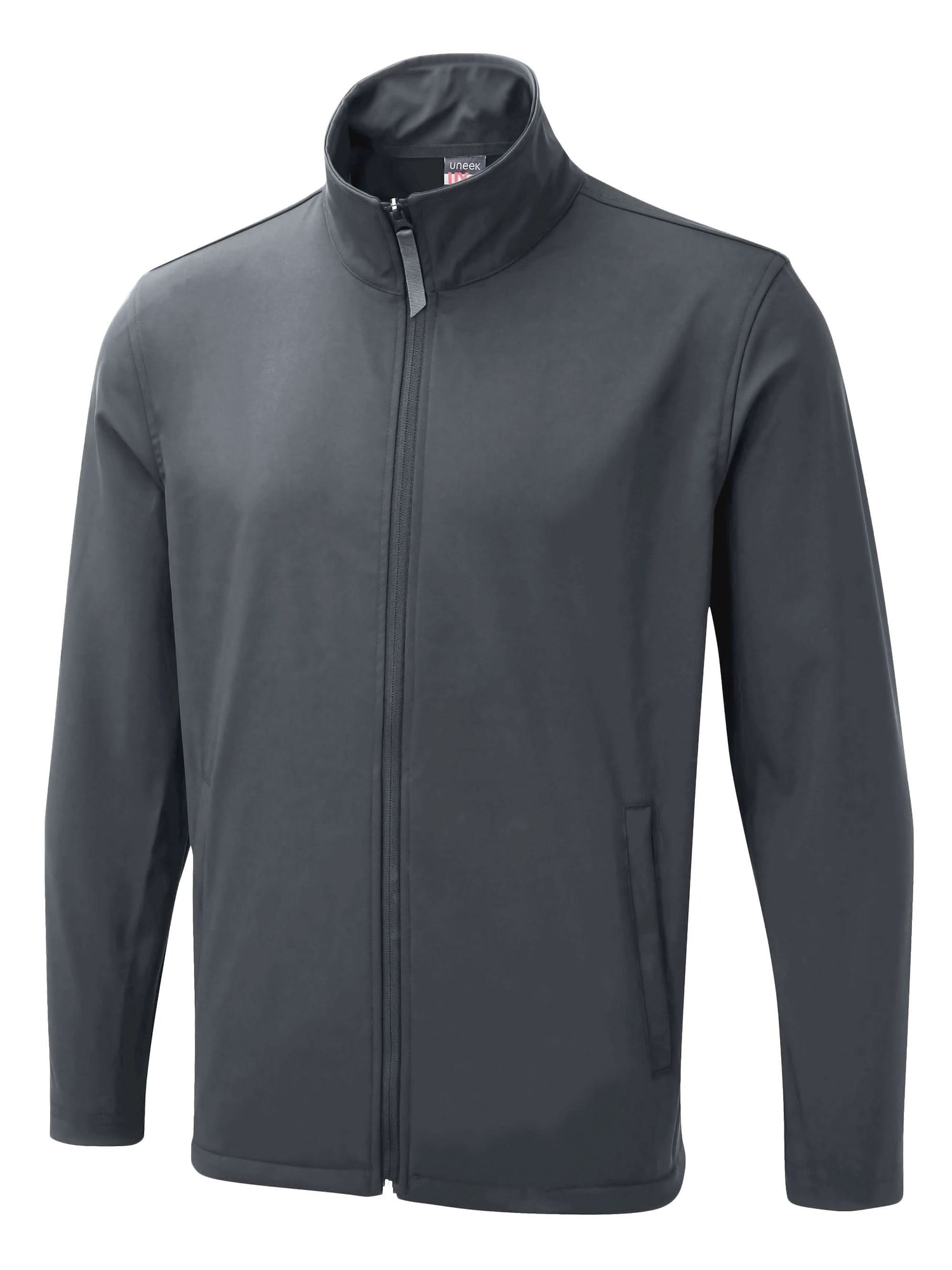 Uneek The Ux Printable Soft Shell Jacket UX10 - Light Grey - Customisable Jacket