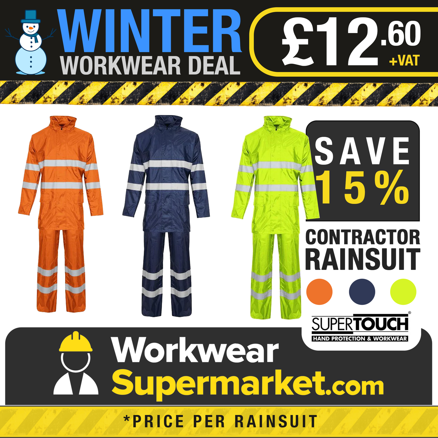 Supertouch - Supertouch Contractor Rainsuit - H143