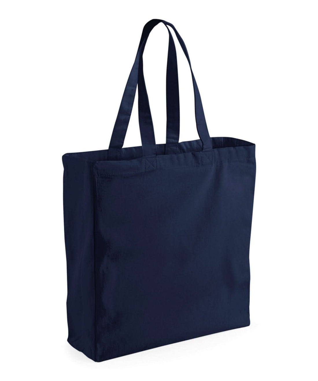 Westford Mill Canvas Classic Shopper WM108 - French Navy One size - Customisable Bags