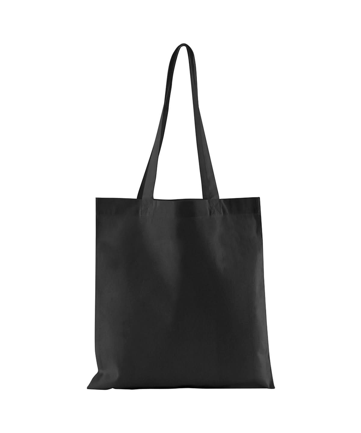 Westford Mill Organic Cotton Inco Bag For Life WM161 - Black One size - Customisable Bags