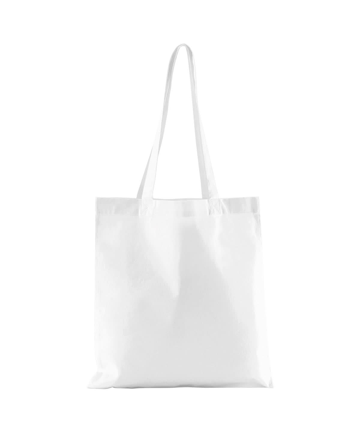 Westford Mill Organic Cotton Inco Bag For Life WM161 - White One size - Customisable Bags