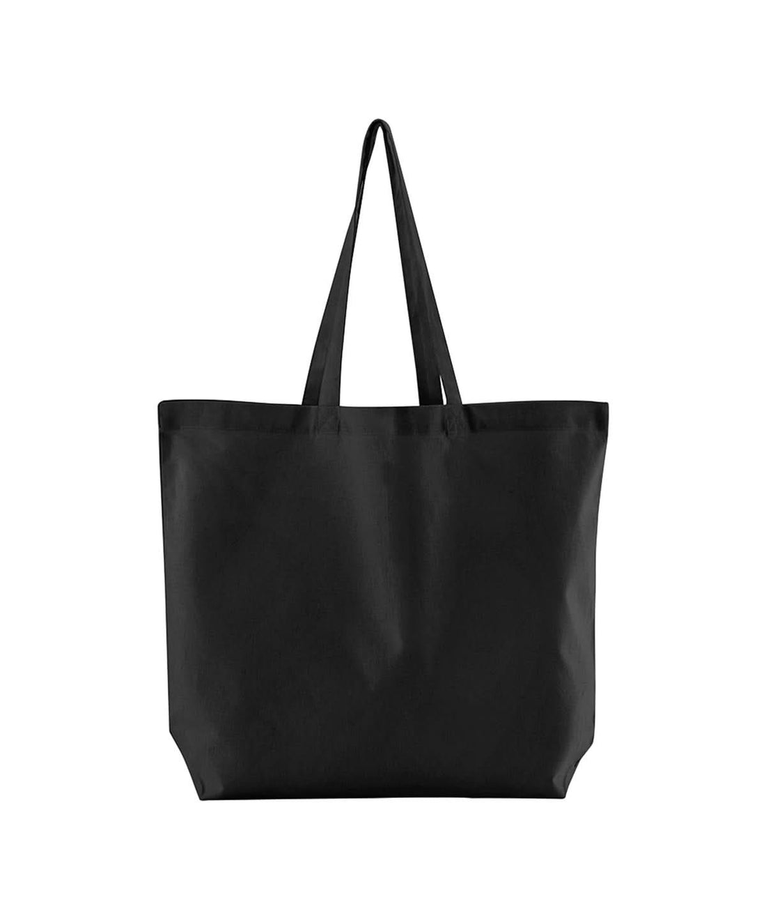 Westford Mill Organic Cotton Inco Maxi Bag For Life WM165 - Black One size - Customisable Bags
