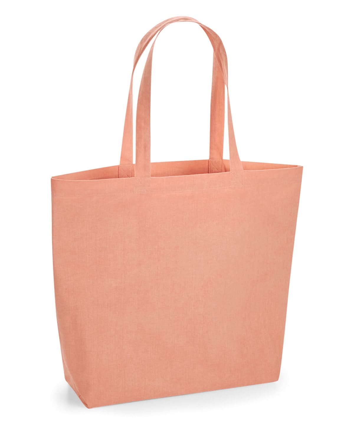Westford Mill Organic Natural Dyed Maxi Bag For Life WM285 - Pomegranate Rose One Size - Customisable Bags