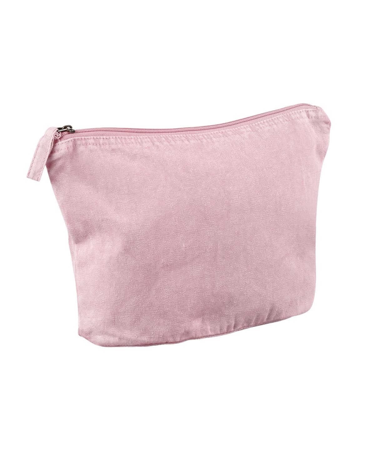 Westford Mill Garment Dyed Accessory Bag WM340 - Vintage Dusky Pink One Size - Customisable Bags