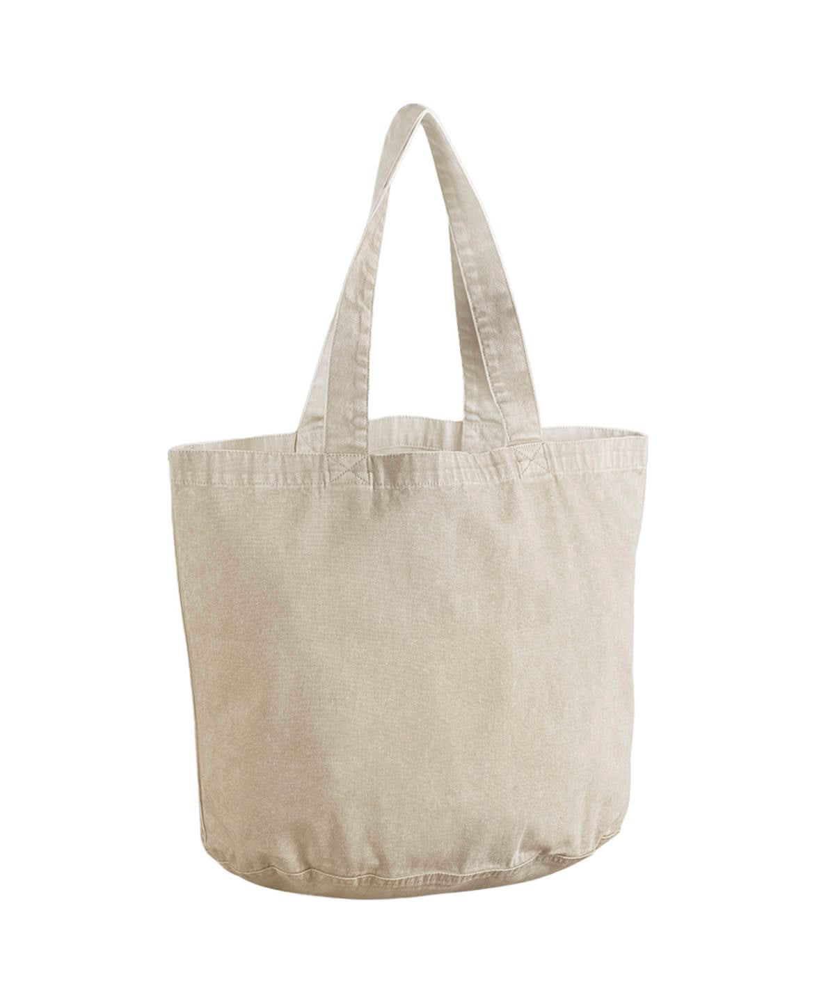 Westford Mill Garment Dyed Shopper WM345 - Vintage Sand One Size - Customisable Bags