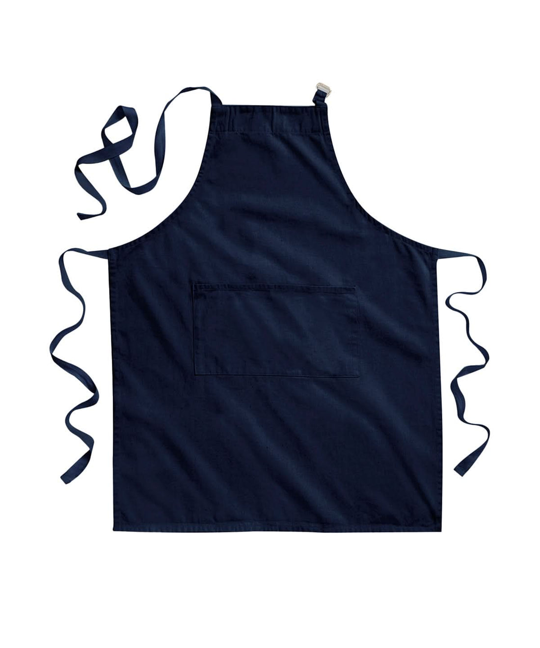 Westford Mill Fairtrade cotton adult craft apron WM364 - French Navy One Size - Customisable Apron