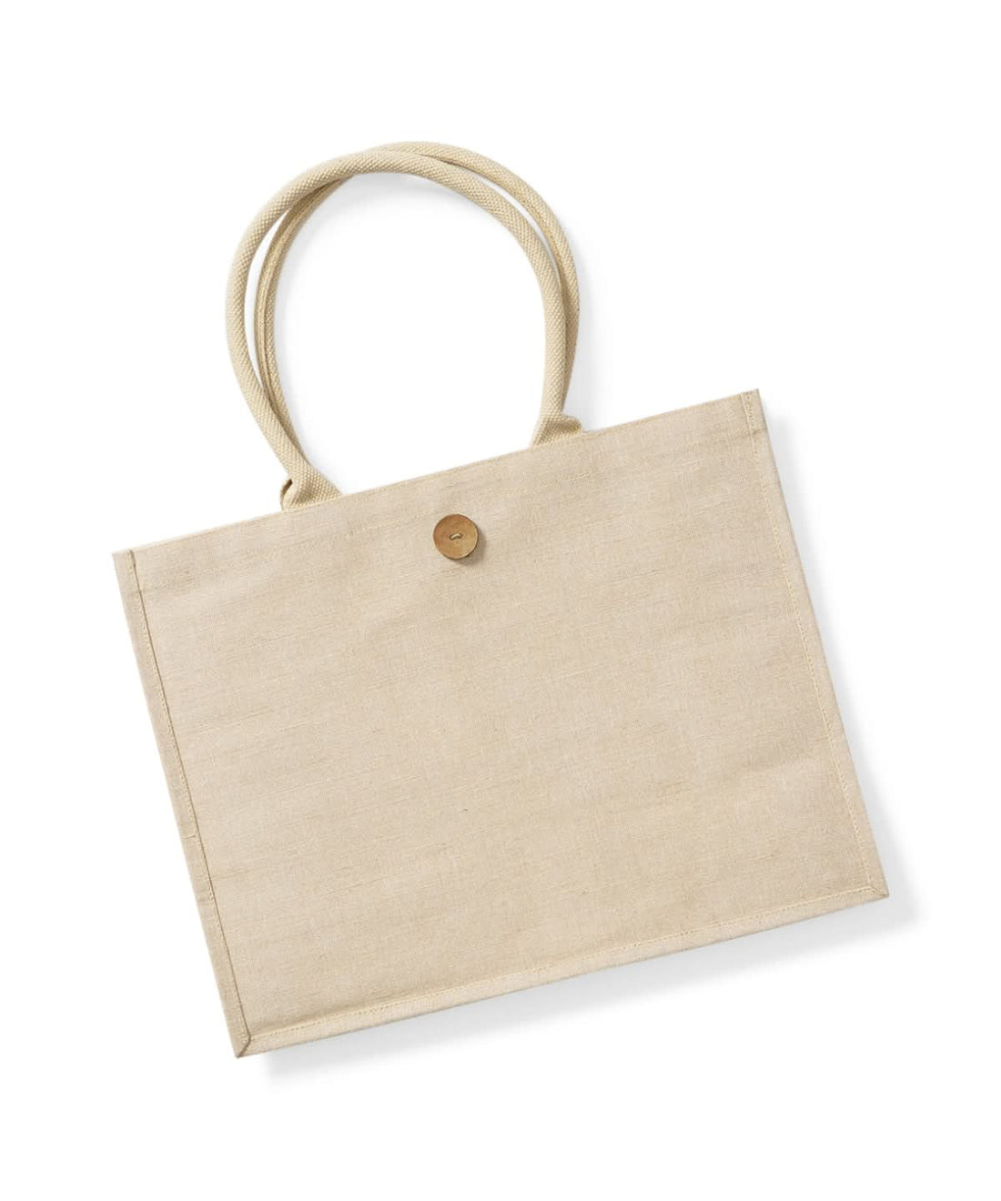 Westford Mill Juco Shopper WM447 - Natural One size - Customisable Bags