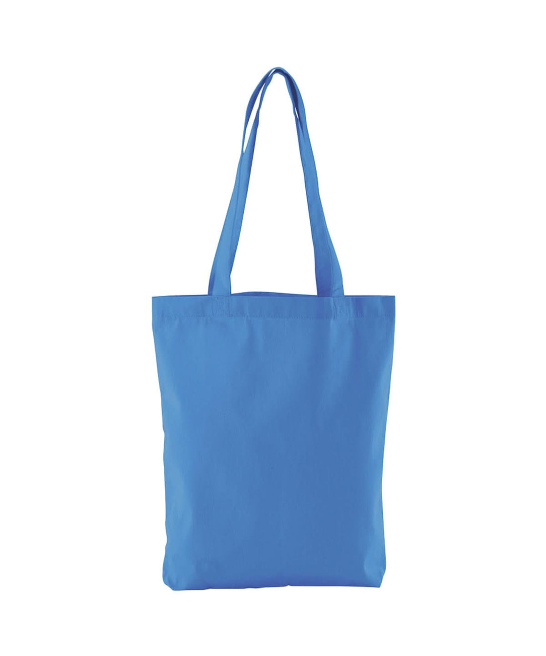 Westford Mill Earthaware Organic Twill Tote WM691 - Cornflower Blue One Size - Customisable Bags