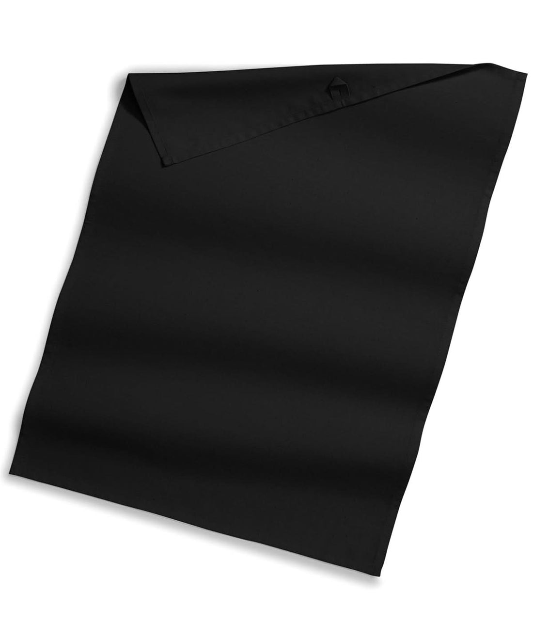 Westford Mill Organic Cotton Tea Towel WM710 - Black One size - Customisable Towels