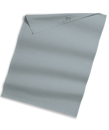 Westford Mill Organic Cotton Tea Towel WM710 - Pure Grey One size - Customisable Towels