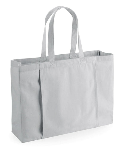 Westford Mill Earthaware Organic Yoga Tote WM818 - Light Grey One size - Customisable Bags