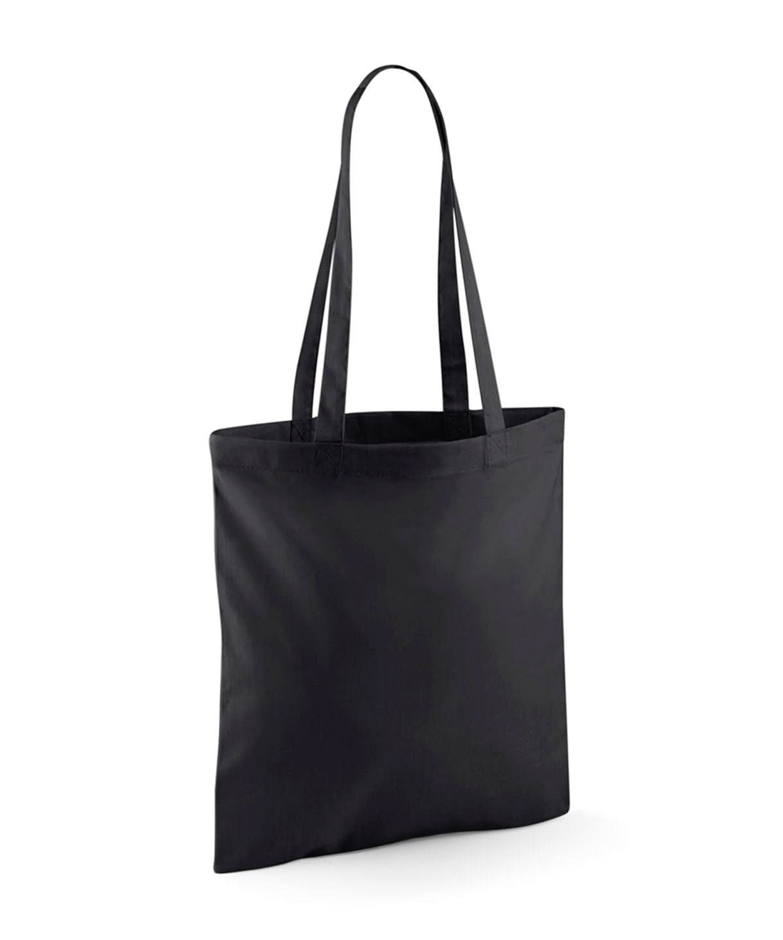 Westford Mill Recycled Cotton Tote WM901 - Black One size - Customisable Bags