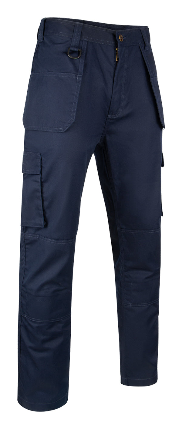 Beeswift Workwear Trousers - Navy Blue 28 - Customisable Trousers