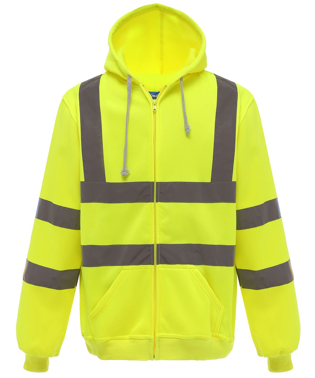 Yoko HV Zip Hoodie Hvk07 YK012 - Yellow - Customisable Hoodies