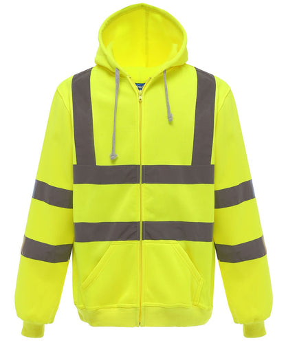 Yoko HV Zip Hoodie Hvk07 YK012 - Yellow - Customisable Hoodies
