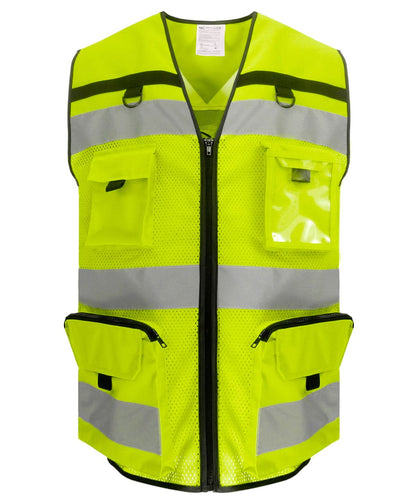 vis Yellow Mesh - Hi-vis ripstop tool vest (HVW108)