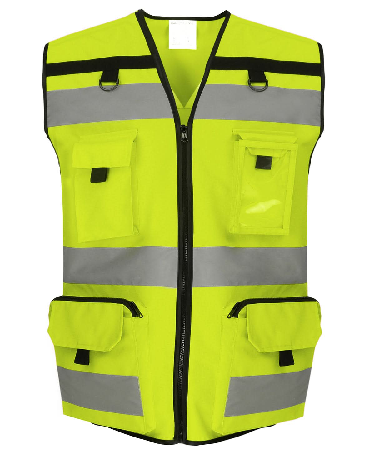 vis Yellow - Hi-vis ripstop tool vest (HVW108)